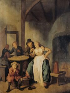 Redovisningsexperten på konsultation med kunder. 